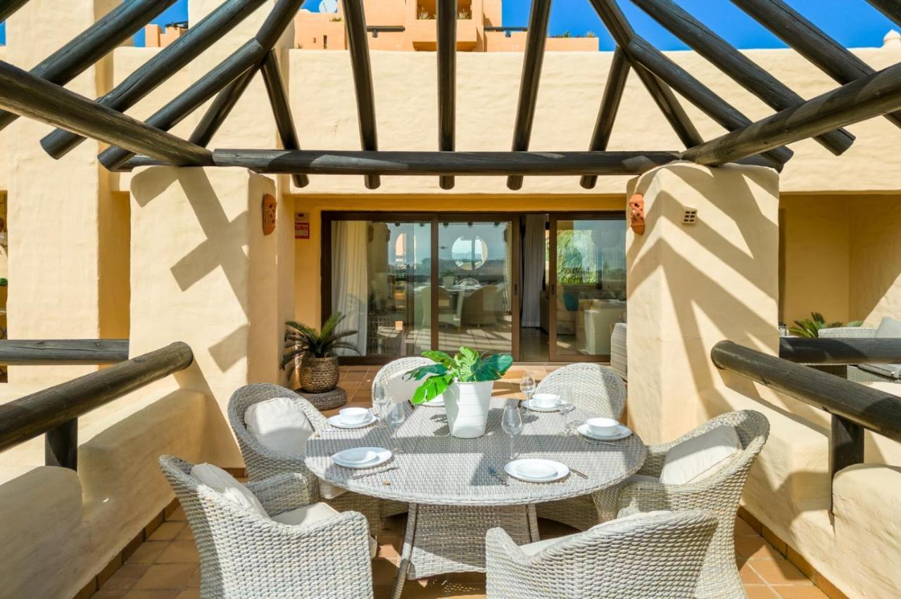 15 First Line Penthouse With Wonderful Seaview Near Duquesa Golf Manilva Andalucia Appartement Buitenkant foto